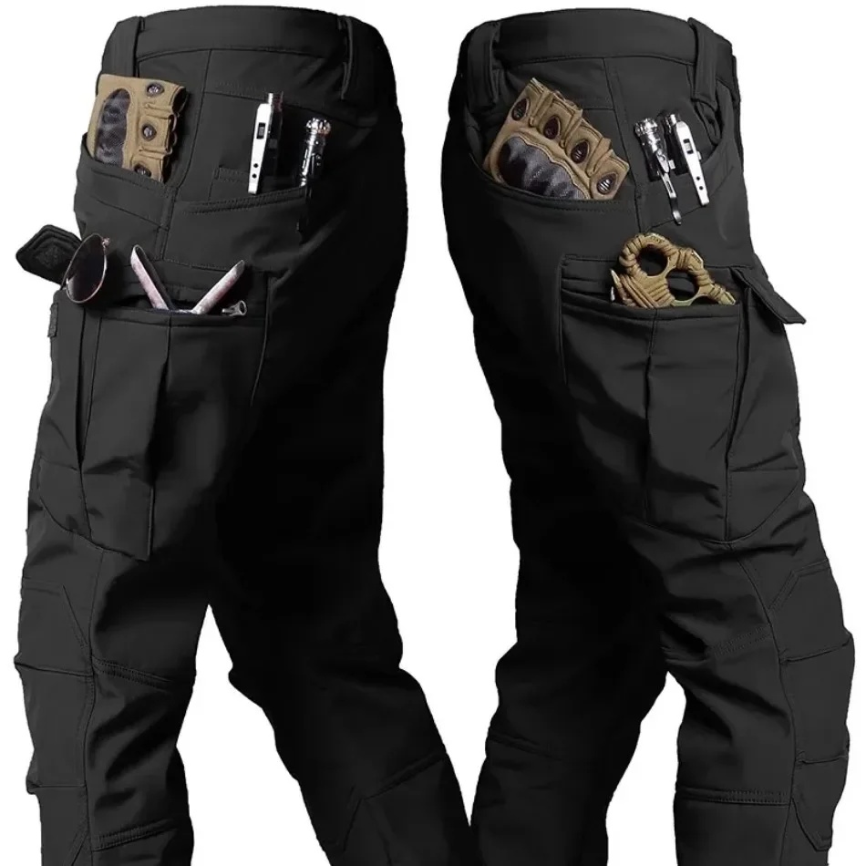 Winter Clothing Hiking - Pantalones y Chaquetas Tácticas de Piel