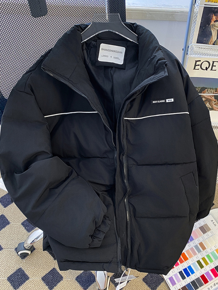 Winter Clothing Hong Kong - Chaqueta acolchada de algodón con cuello