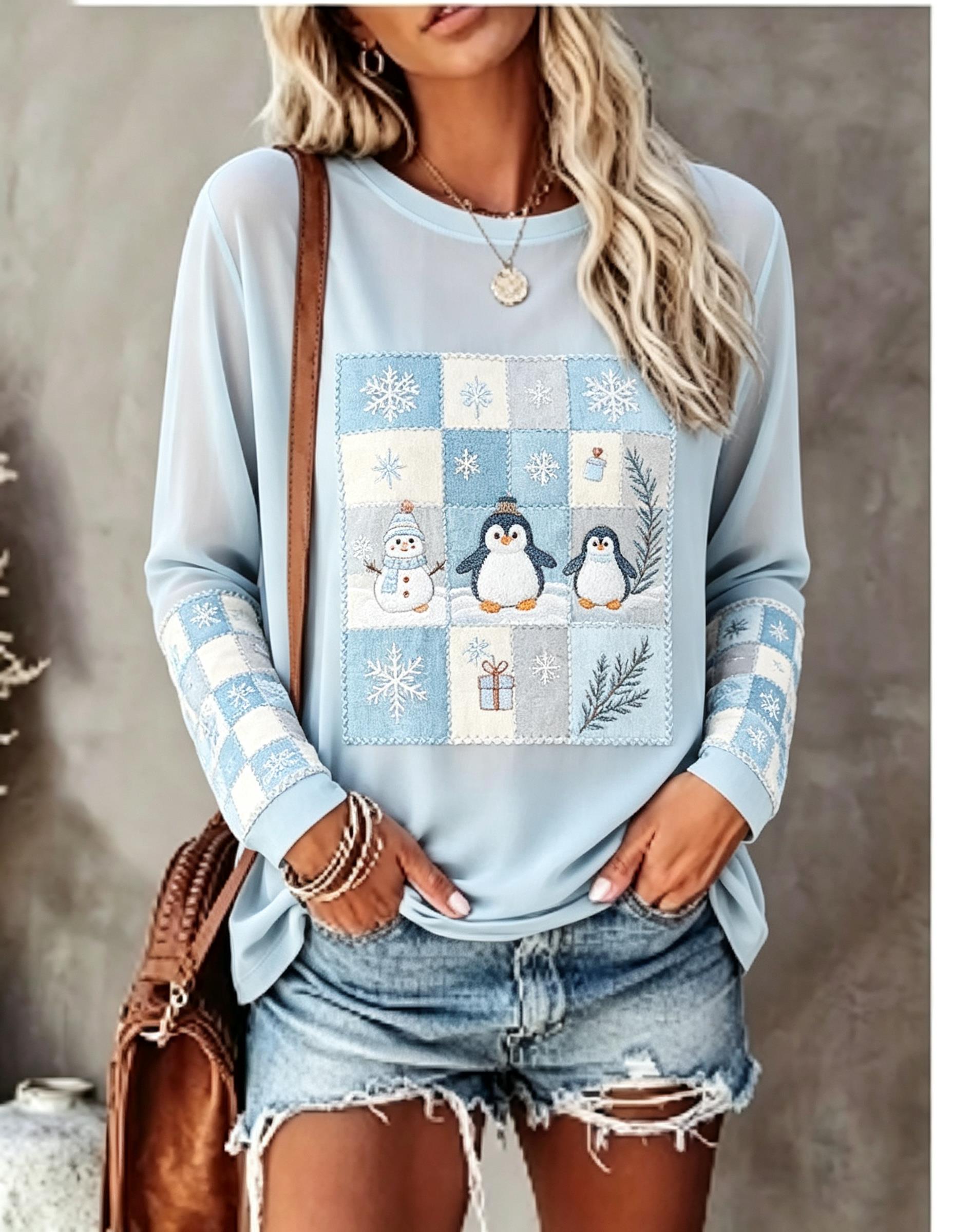 Winter Clothing For Women - Camiseta de manga larga para mujer