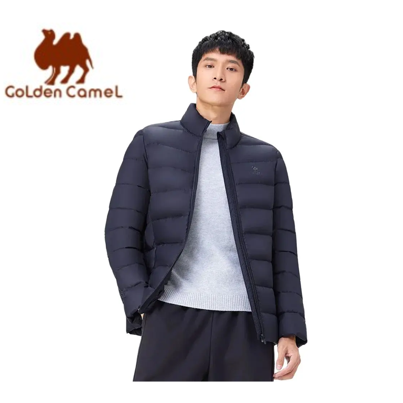 Winter Clothing Hiking - Chaquetas de Plumón GOLDEN CAMEL para