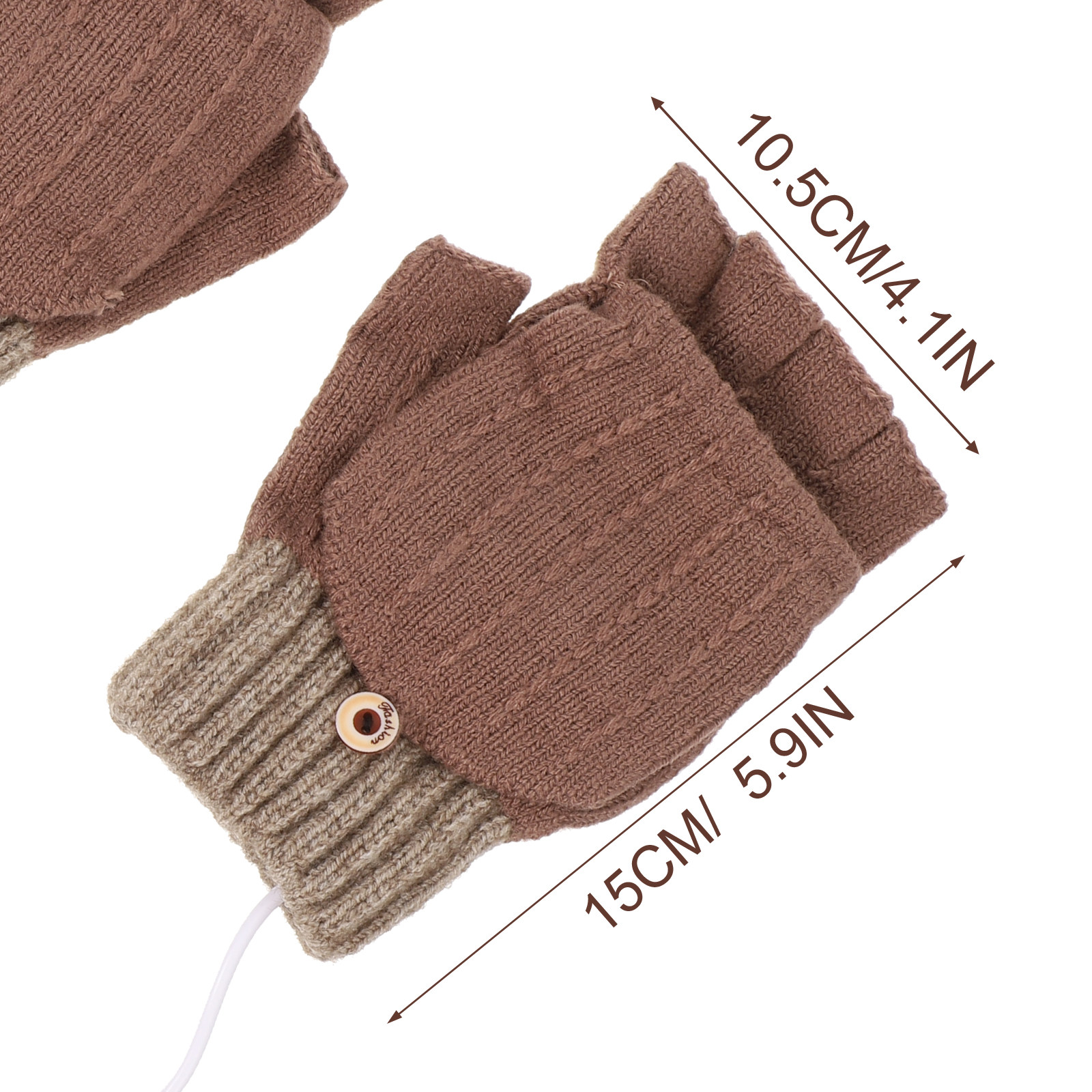 1 par de guantes térmicos eléc - Heated Gloves Electric reseña y precio