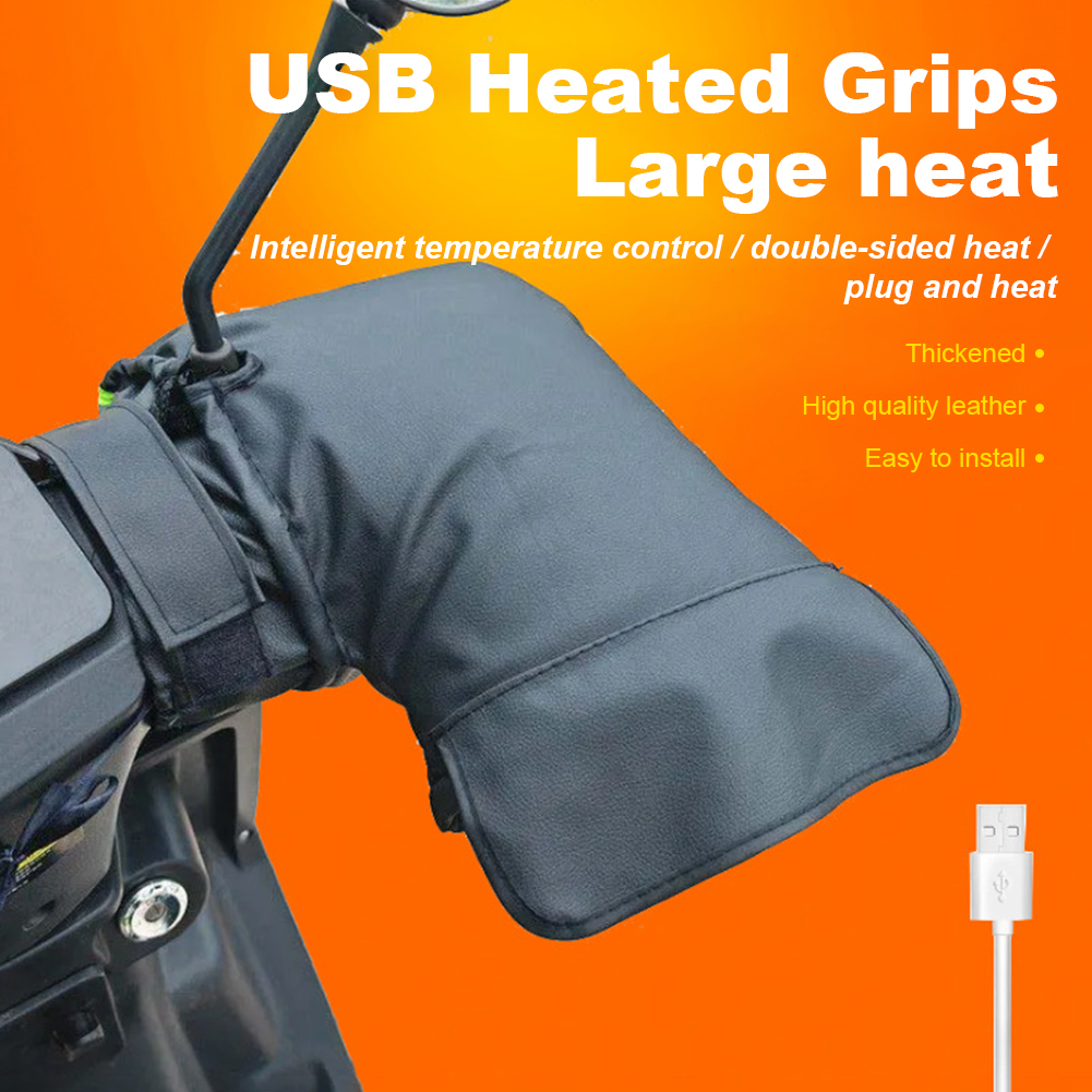 Guantes de manillar con calefa - Heated Gloves Electric reseña y precio