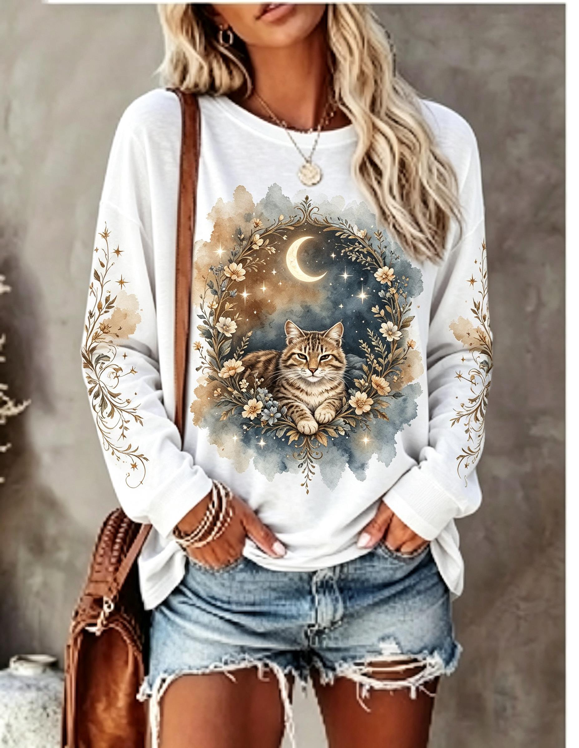 Camiseta de manga larga para m - Winter Clothing For Women reseña y precio