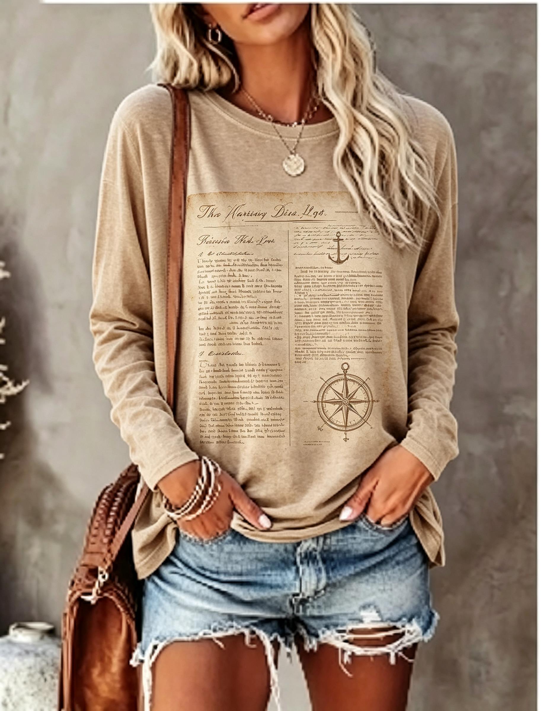 Camiseta de manga larga para m - Winter Clothing For Women reseña y precio